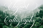 Elemental Calligraphy, a Script Font by IM Studio (Thumbnail 10 of 12)