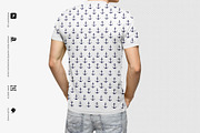 Realistic T-Shirt Mock-Up, a Shirt Mockup by Mock-up Store (Thumbnail 3 of 8)