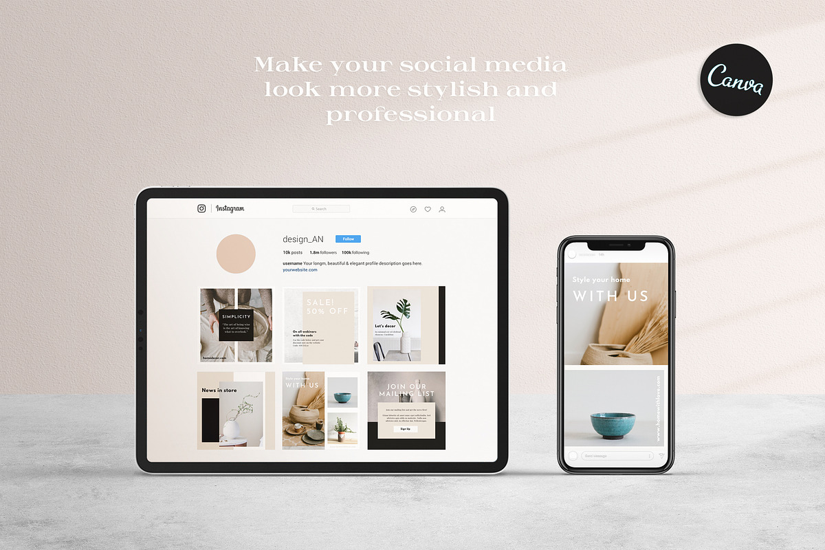 Minimalist Social Media Pack | CANVA, a Social Media Template by Lyrata Studio (Photo 11 of 15)