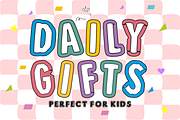FANCY DAILY - Kids Display Font, a Sans Serif Font by KiddoGlyphs Studio (Thumbnail 3 of 4)