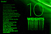 Geaba | Font-family [50% OFF], a Sans Serif Font by Alvotype (Thumbnail 3 of 5)