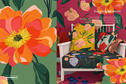 Vibe Lush Nature Floral Pattern, a Pattern Graphic by likorbut (Thumbnail 6 of 12)