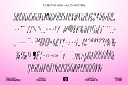 CS Resting Pixel, a Sans Serif Font by Craft Supply Co. (Thumbnail 8 of 8)