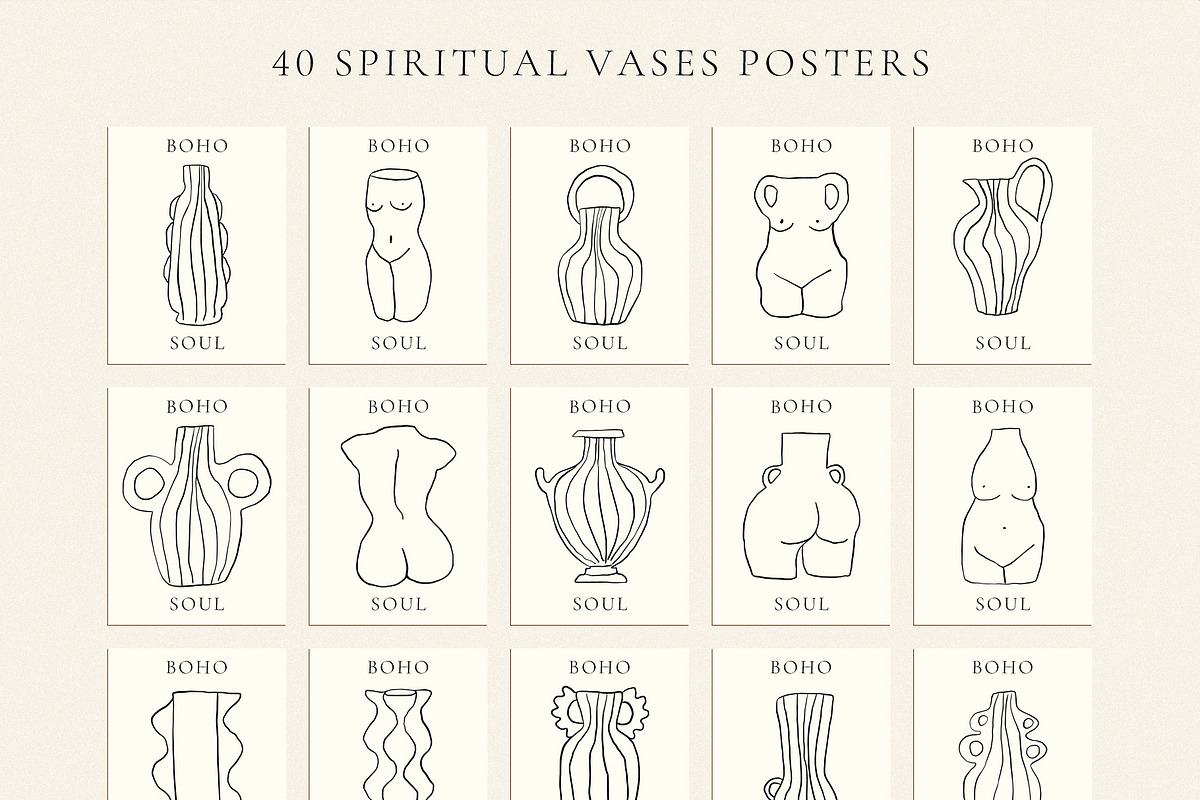 Modern Wall Art Posters Bundle, a Graphic by Ayya Studio (Photo 73 of 94)