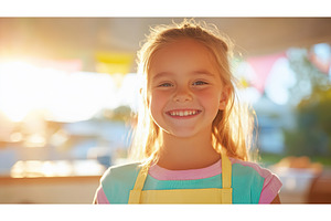 Joyful kids exploring baking in a, a School & Education Photo by Lermont51