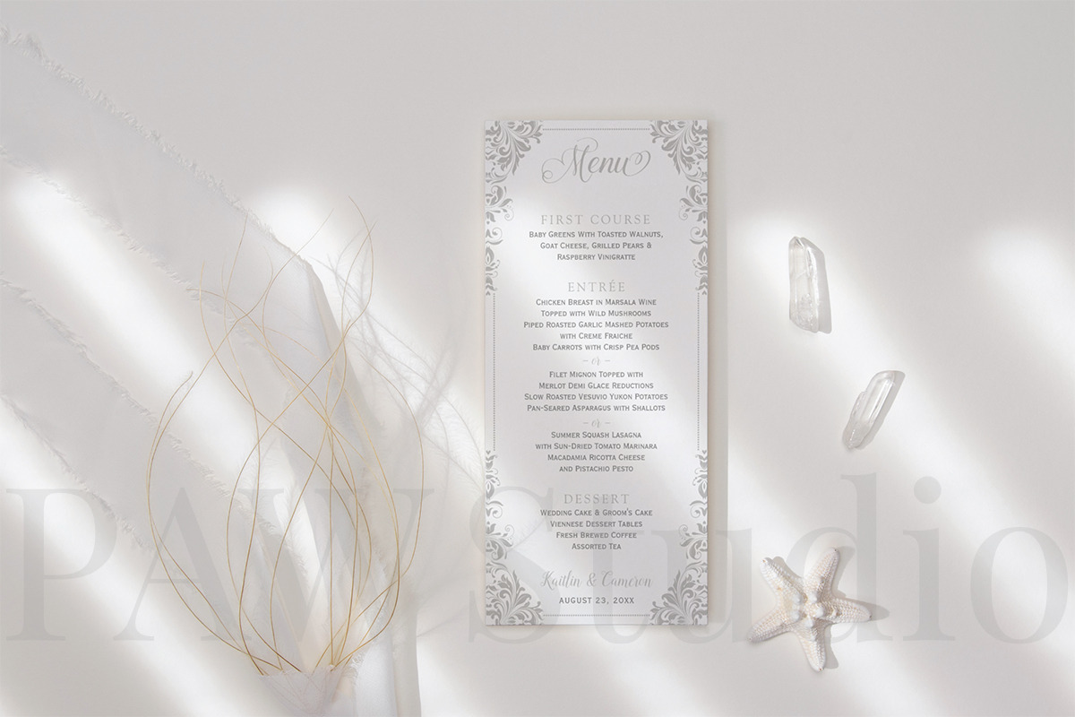 Card Mockup 4x9 Menu p2, a Product Mockup by PawMockups (Photo 5 of 9)