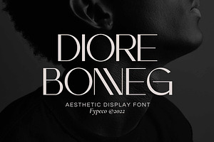 Diore Bonneg -Aesthetic Display Font