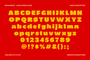 Revan Bright - Heavy Playful Sans, a Sans Serif Font by Mbonster Design Studio (Thumbnail 16 of 16)