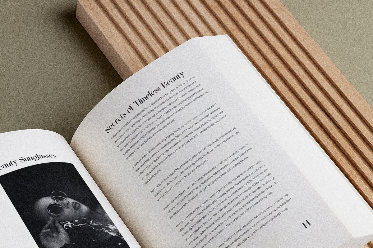 Average Elegant Serif Font Typeface, a Serif Font by Graphicxell (Photo 7 of 10)