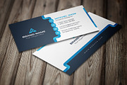 Corporate Business Card Template, a Business Card Template by GFXCity (Thumbnail 1 of 3)