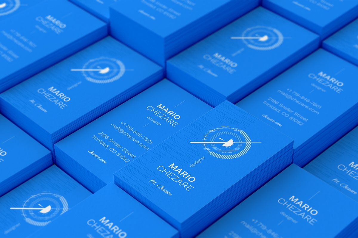 Chezare 05. Business Card Template, a Business Card Template by le-genda (Photo 1 of 4)