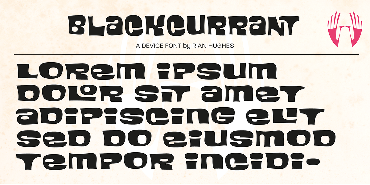 Blackcurrant, a Symbol Font by Device (Photo 2 of 6)