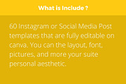 Food Blogger Instagram Post Template, a Social Media Template by BoontenStudio (Thumbnail 6 of 7)