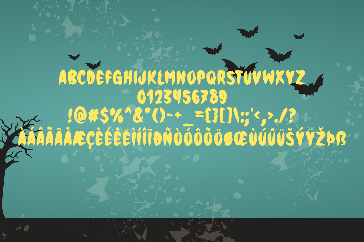 Ghost Region Typeface, a Handwritten Font by Seemly Fonts (Photo 5 of 5)