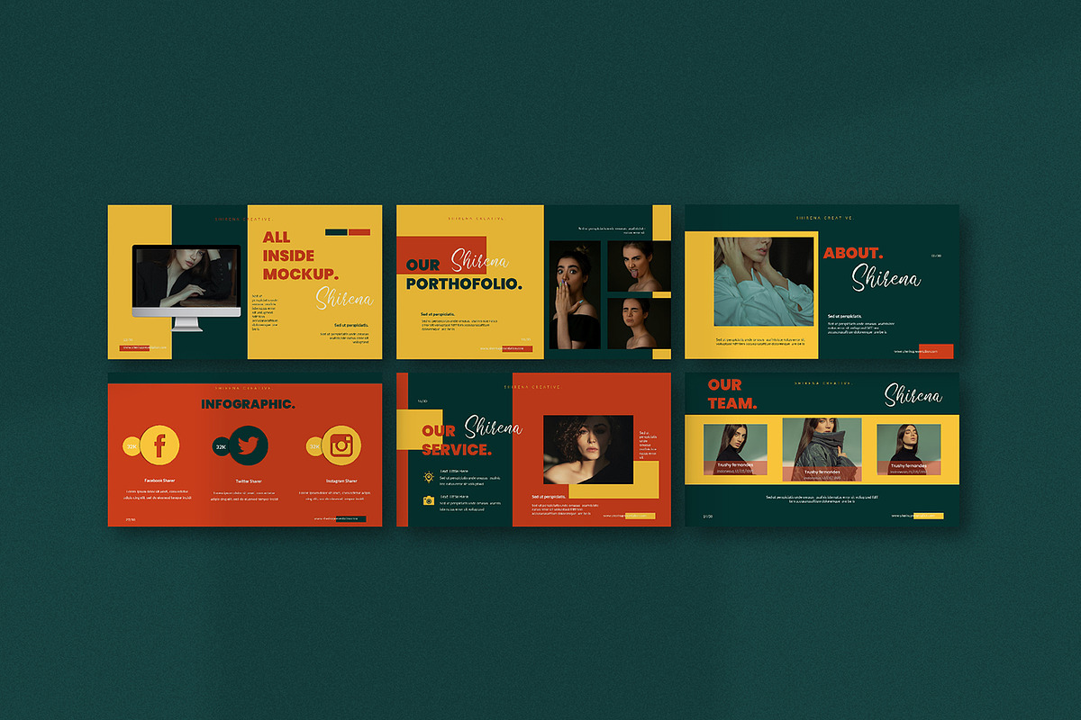 Sherina Google Slides Template, a Presentation Template by nyilstudio (Photo 6 of 6)