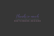 Spring Jacaranda Seamless Patterns, a Pattern Graphic by Sketchbook Designs (Thumbnail 9 of 9)