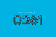 0261 - Numbers Font, a Font by Threz (Thumbnail 1 of 10)