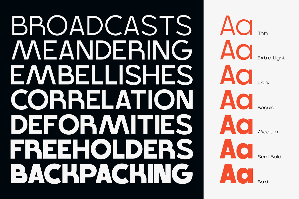 Grenoble, a Sans Serif Font by Umitype (Photo 6 of 11)