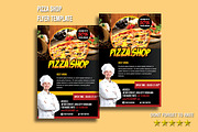 Pizza Shop Flyer Template, a Flyer Template by mesuka (Thumbnail 1 of 2)