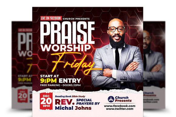 Church Flyer preview 2