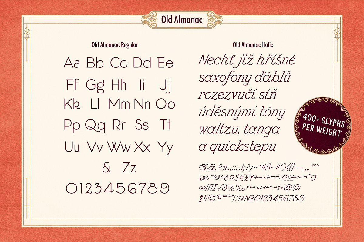 Classic Fonts & Illustration Bundle, a Font by Heritage Type Co. (Photo 6 of 12)