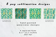 Eucalyptus tumbler sublimation, an Object Graphic by AnastasiaWatercolor (Thumbnail 6 of 6)