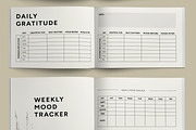 Minimal Daily Journal Planner Layout, a Stationery Template by ContestDesign (Thumbnail 3 of 5)