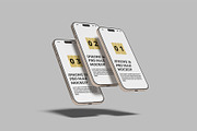 iPhone 16 Pro Max Mockup, an iPhone Mockup by Bangdastudio (Thumbnail 9 of 11)