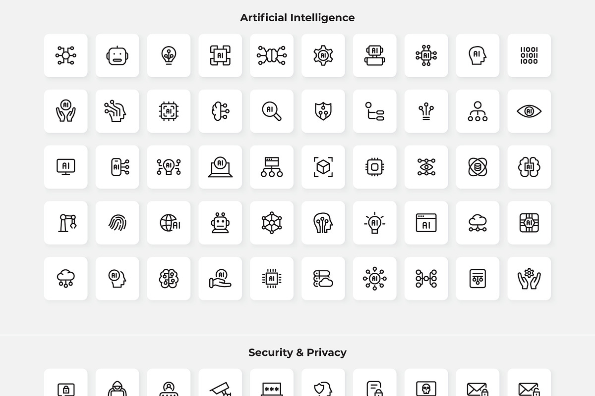 1500 Outline Icons Canva Bundle, an Outline Icon by Abert (Photo 14 of 15)