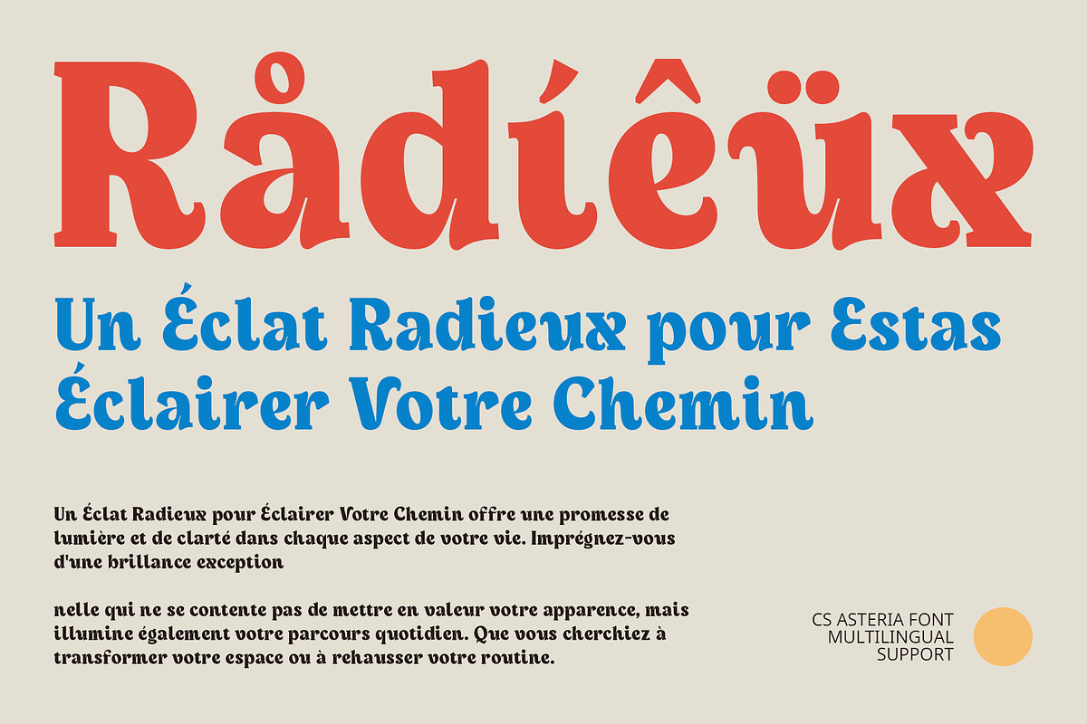 CS Asteria – Classic Font, a Serif Font by Craft Supply Co. (Photo 2 of 8)