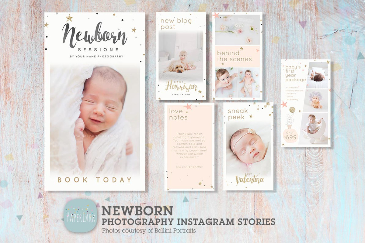 SM009 Instagram Story Newborn, a Social Media Template by Paper Lark (Photo 2 of 2)