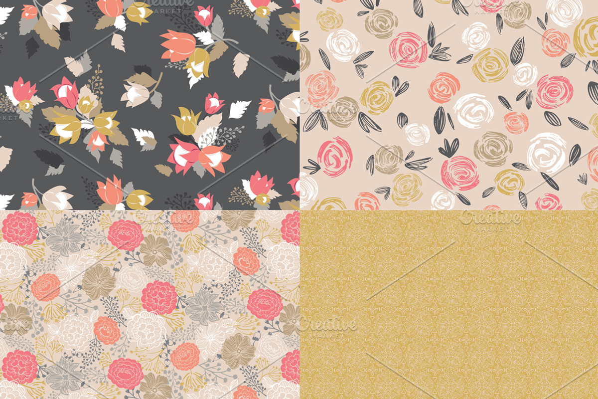 A Hint of Spring-vector & jpgs, a Pattern Graphic by patternpop studio (Photo 3 of 3)