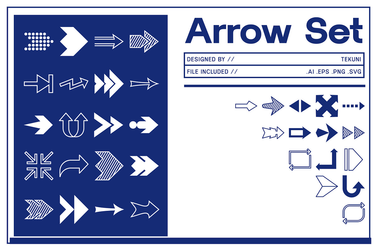 Arrow Icon Vector Pack, an Icon by Tekuni (Photo 13 of 14)