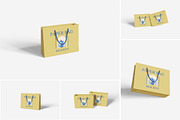Paper Bag Mockup, a Merchandise Mockup by Indah (Thumbnail 1 of 6)