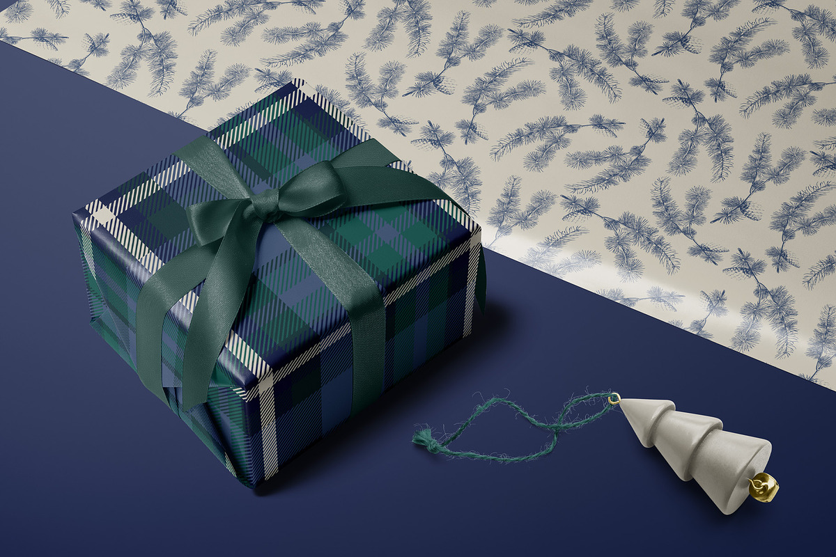 Christmas Duo Patterns, a Pattern Graphic by Bloomart Studio (Photo 2 of 5)