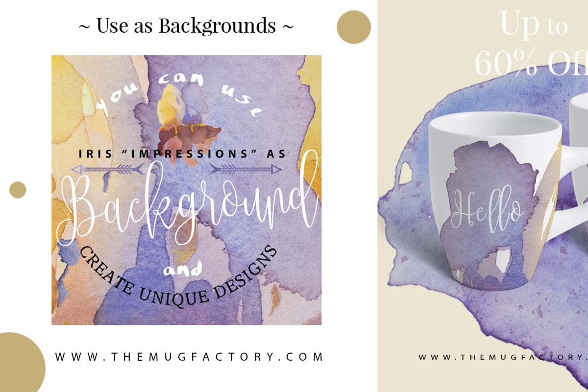 TheArtsyIrisCollection-Clipart, an Illustration by watercolorwild.graphics (Photo 7 of 13)