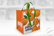 Double Handle Eco Shopping Bag Brand, a Product Mockup by INCDesign (Thumbnail 5 of 10)