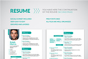 Professional Resume / CV Template, a Resume Template by UNIK (Thumbnail 2 of 5)