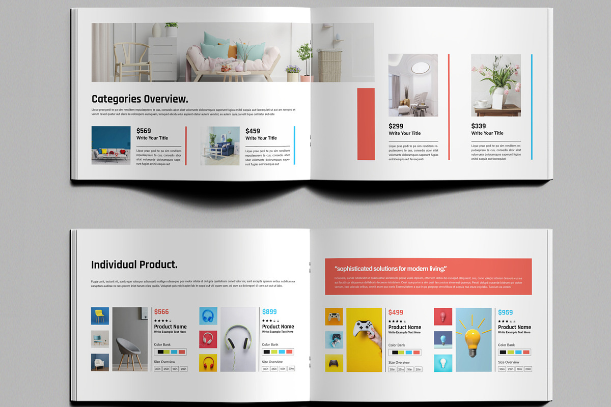 Modern Product Catalog Design, a Brochure Template by ContestDesign (Photo 3 of 5)
