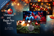 Luxury Christmas backgrounds., a Decorative Illustration by KENO Mascots (Thumbnail 1 of 6)