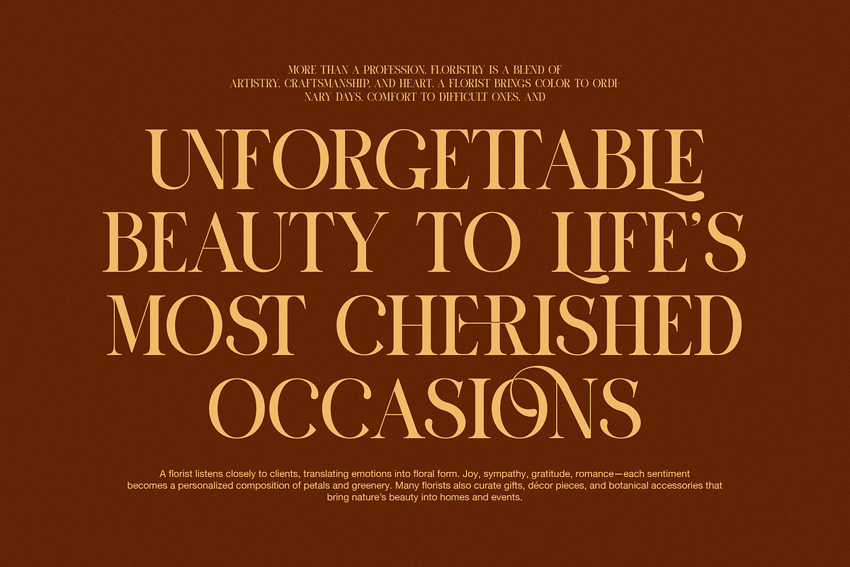 Vioner Elegant Luxury Serif Font, a Serif Font by Graphicxell (Photo 4 of 8)