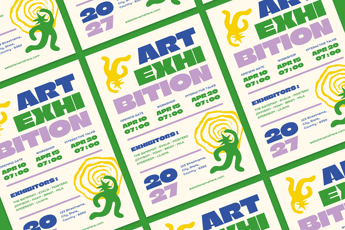 Art Exhibition - Flyer preview 2