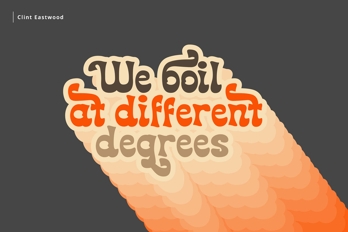 Big Flask, a Script Font by Vintage Division (Photo 9 of 10)