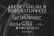 Zeroha Dark Gothic Blackletter Font, a Blackletter Font by Maulana Creative (Thumbnail 4 of 7)