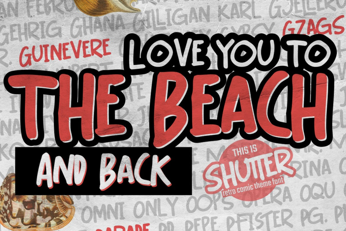 Shutter - Handwritten Brush font, a Script Font by Gassstype (Photo 8 of 9)