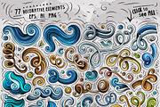 Summer Beach Cartoon Objects Set, an Object Graphic by BALABOLKA (Thumbnail 3 of 3)