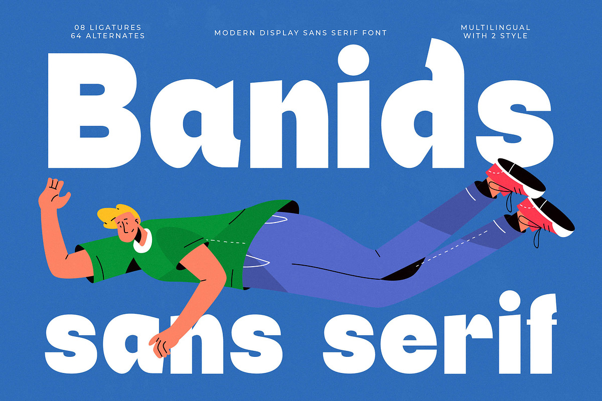Banids Modern Display Sans Serif, a Sans Serif Font by timelesstype.co (Photo 1 of 20)
