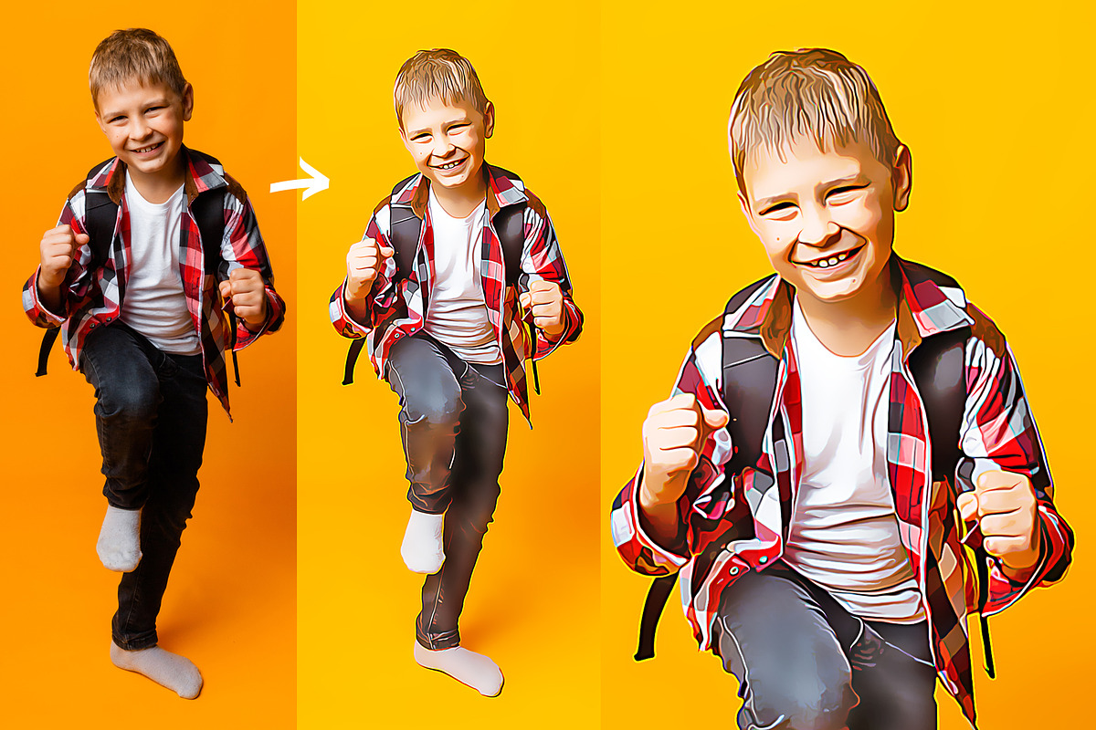 Cartoonic Photoshop Action, an Action Add-On by MRI STUDIO (Photo 7 of 13)