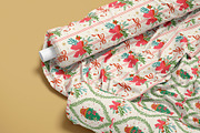 Christmas bows patterns, a Pattern Graphic by Tani Kuzminka (Thumbnail 3 of 17)
