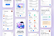 TaskCard App : iOS Ui Kit, an UI Kit Template by Creative Perspective (Thumbnail 5 of 6)